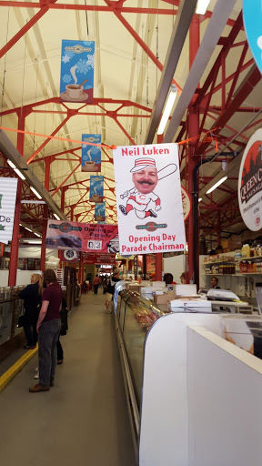 Mustaches everywhere at Cincinnati's Findlay Market