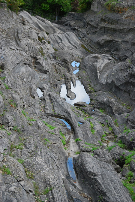 Glacial Grooves at Kelleys Island Ohio Glacial Grooves at Kelleys Island Ohio