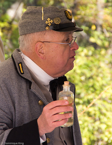 Clvil War Re-enactment, Wolcott Mill, Ray, Michigan
