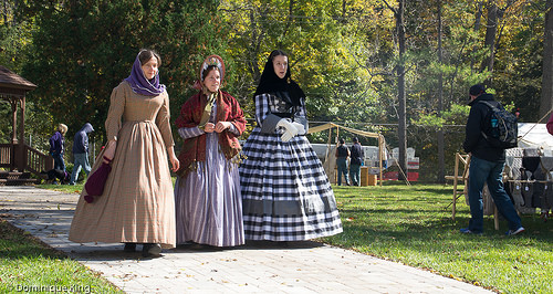 Clvil War Re-enactment, Wolcott Mill, Ray, Michigan