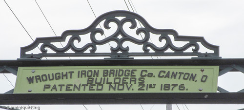 Wrought Iron Bridge of Canton, Ohio in Ann Arbor, Michigan