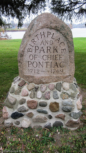 Chief Pontiac birthplace, Pontiac Metro Park, Defiance, Ohio
