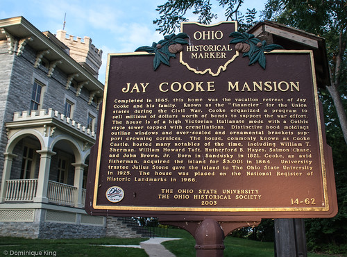 Cooke Castle, Gibraltar Island, Ohio