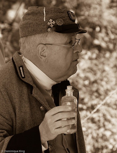 Clvil War Re-enactment, Wolcott Mill, Ray, Michigan