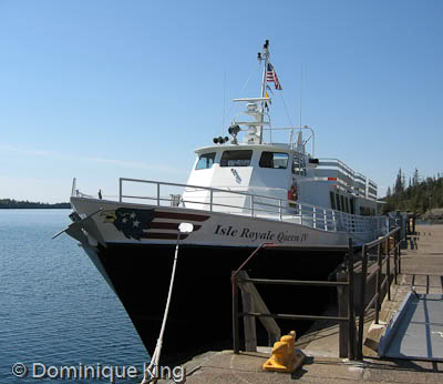 Isle Royale ferry MI