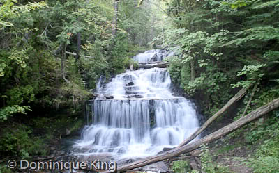 Michigan,Munising,waterfalls
