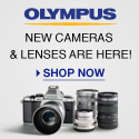 Olympus- New Cameras & Lenses are Here! Shop Now