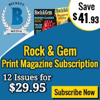 Beckett Rock & Gem Print Magazine Subscription